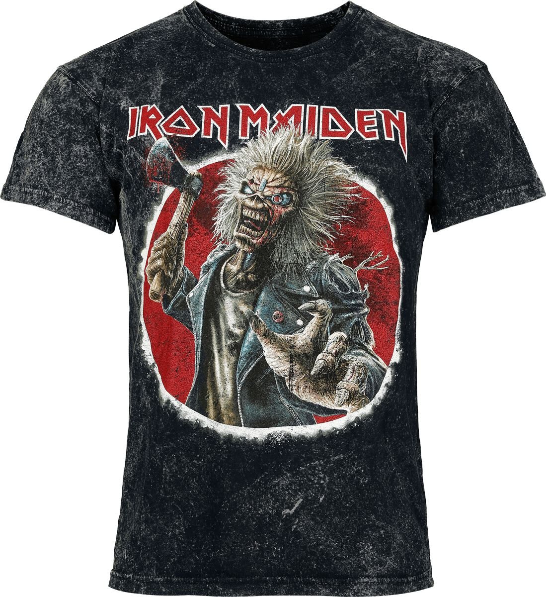 4068143330671 - Eddie Exploding T-Shirt anthrazit in S 4068143330671 - Eddie Exploding T-Shirt anthrazit in S