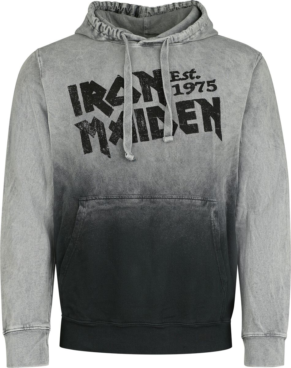 4068143330817 - Eddie Scream Kapuzenpullover grau in S