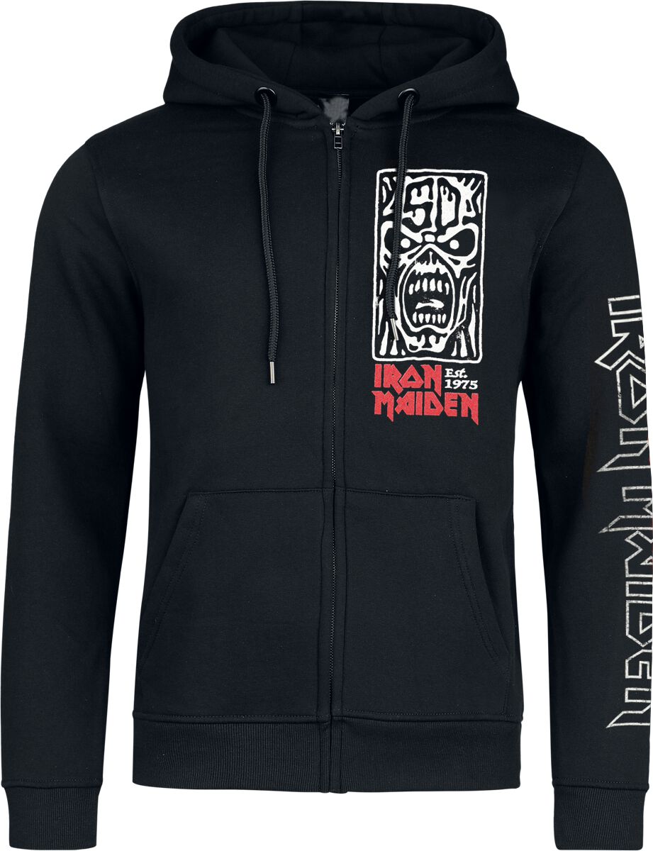 4068143331043 - Portrait Scream Kapuzenjacke schwarz in XL 4068143331043 - Portrait Scream Kapuzenjacke schwarz in XL