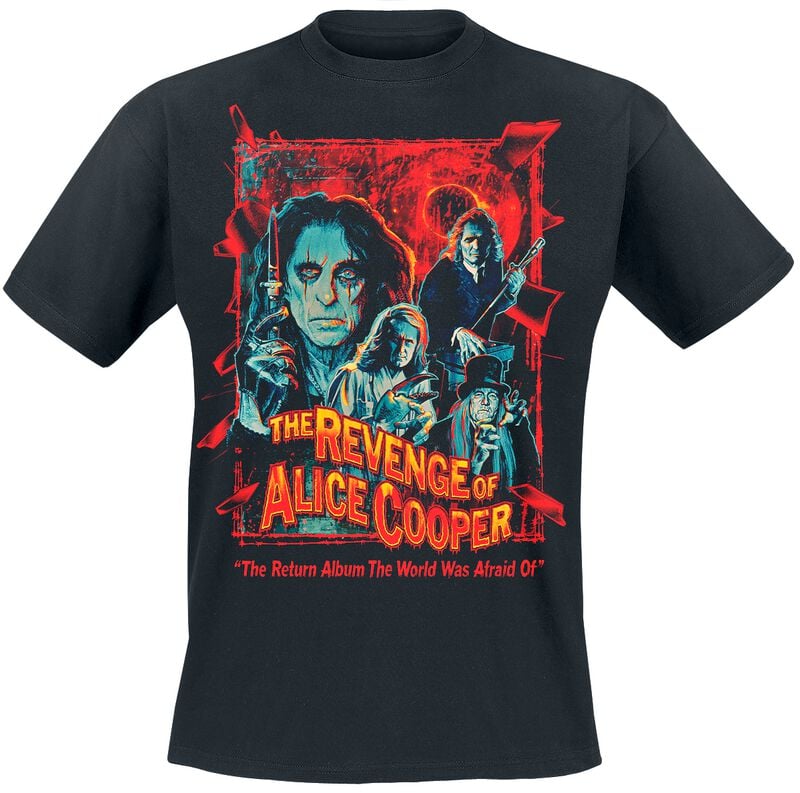 4068143331784 - Revenge Horror Poster T-Shirt schwarz in 4XL