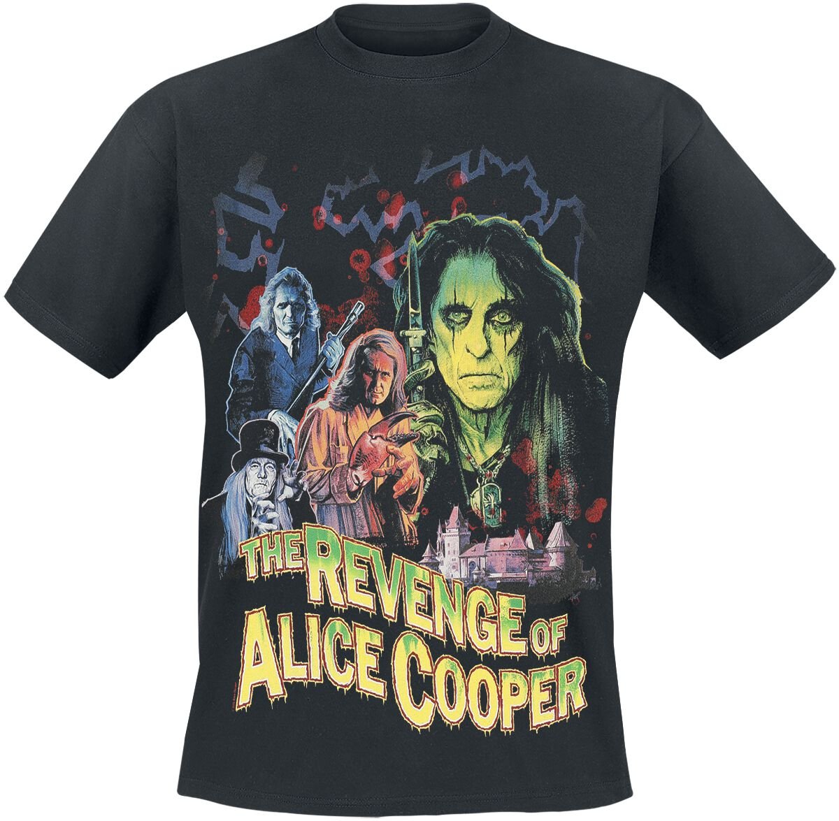 4068143331906 - Revenge Collage T-Shirt schwarz in XXL 4068143331906 - Revenge Collage T-Shirt schwarz in XXL