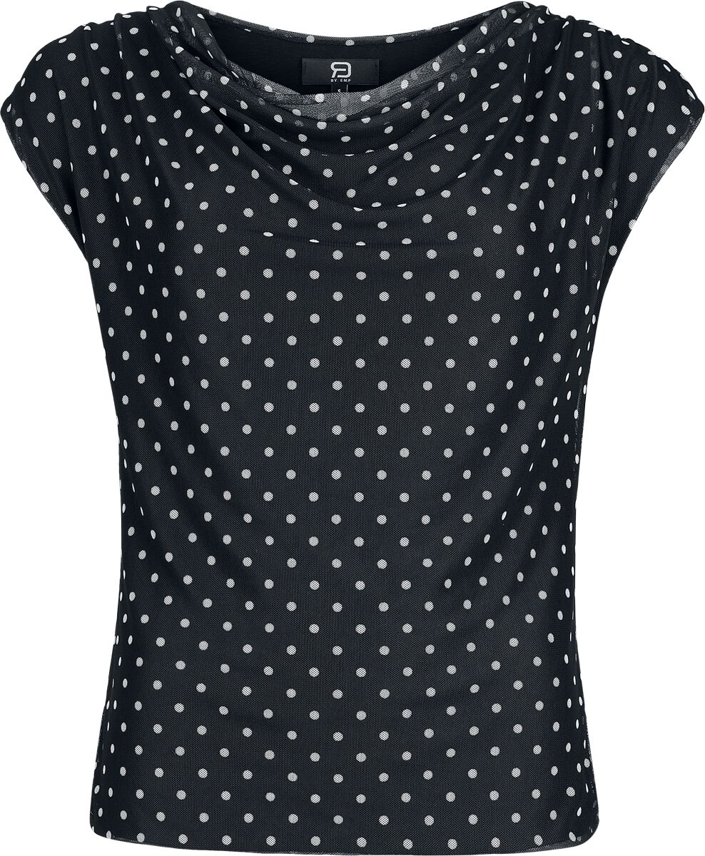 4068143339261 - Sommer Top gepunktet Top schwarz in L 4068143339261 - Sommer Top gepunktet Top schwarz in L