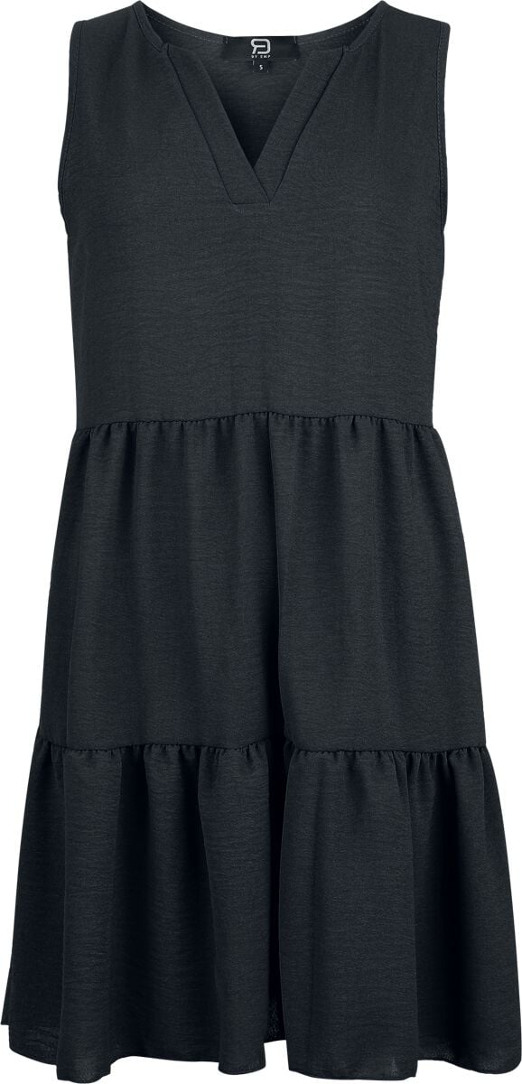 4068143339568 - Sommer Kleid Kurzes Kleid schwarz in S