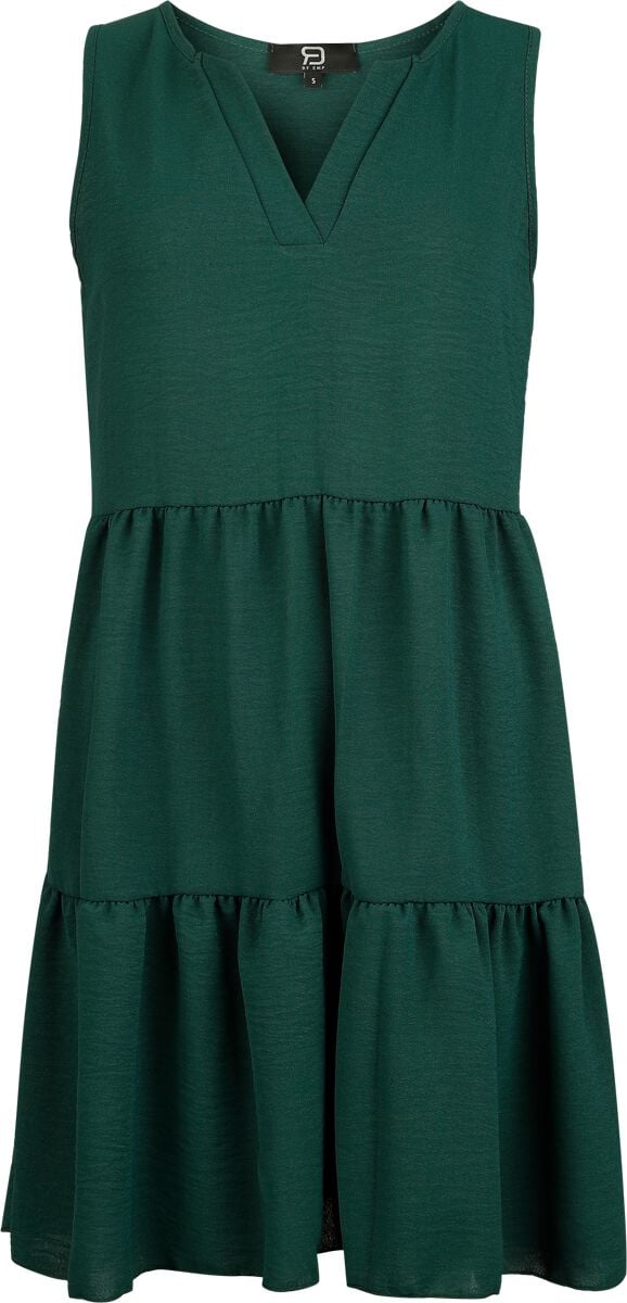 4068143339605 - Sommer Kleid Kurzes Kleid khaki in S