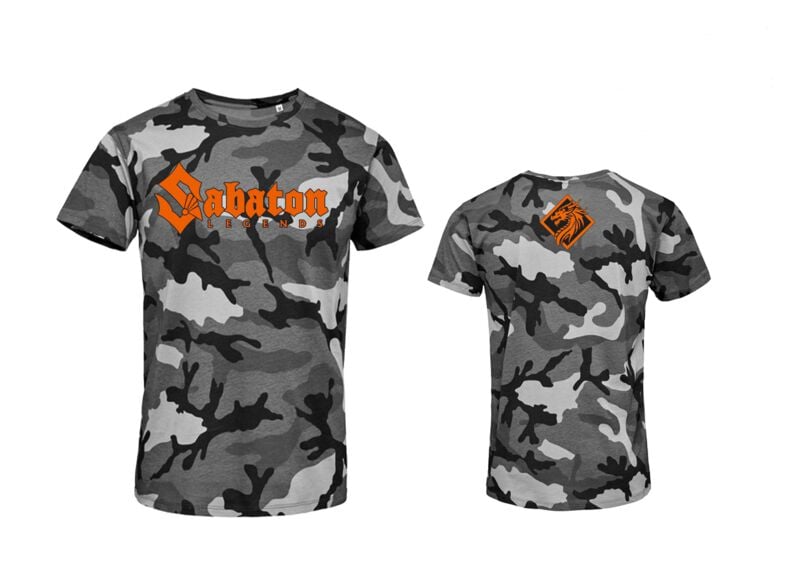 4068143342032 - Legends T-Shirt graucamo in M
