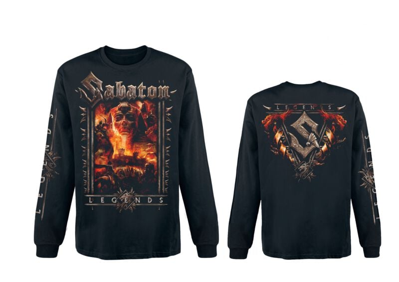 4068143343022 - Legends Langarmshirt schwarz in XXL