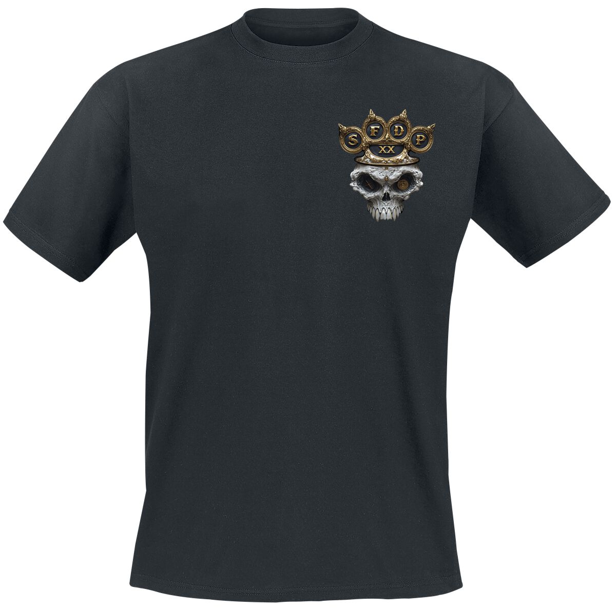 4068143344425 - Brass Knuckle King T-Shirt schwarz in 4XL