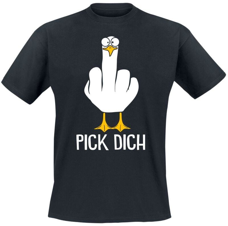 4068143344470 - Pick Dich T-Shirt schwarz in XXL