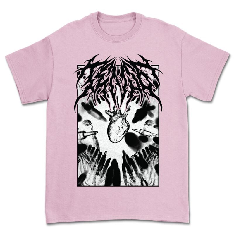 4068143344739 - Heart T-Shirt pink in S