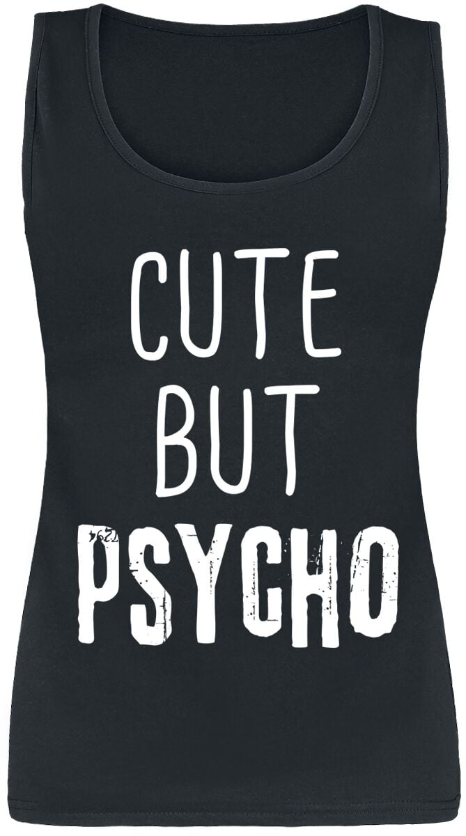 4068143345361 - Cute But Psycho Top schwarz in XXL