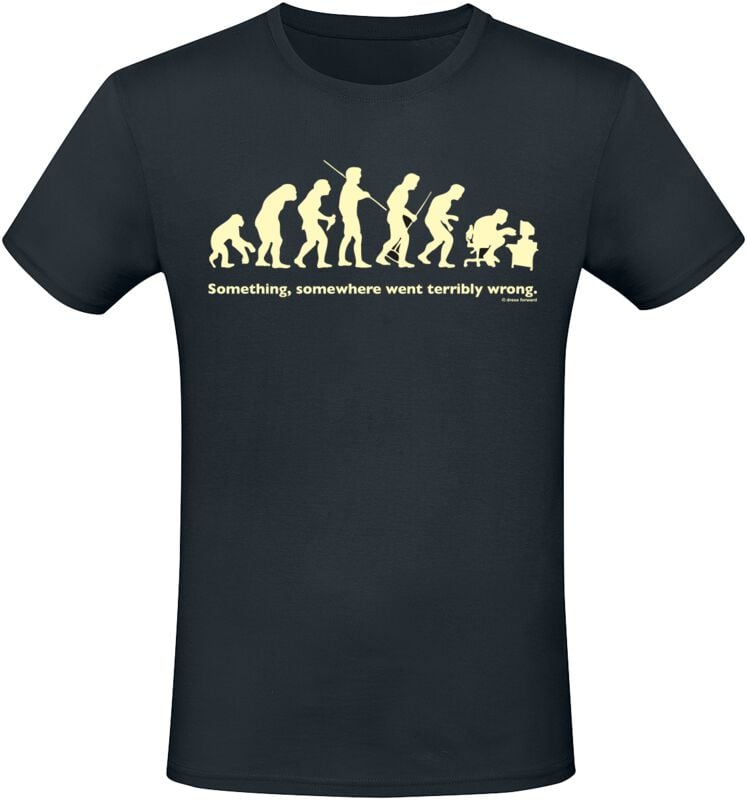4068143346405 - Something Somewhere Went Terribly Wrong T-Shirt schwarz in XXL