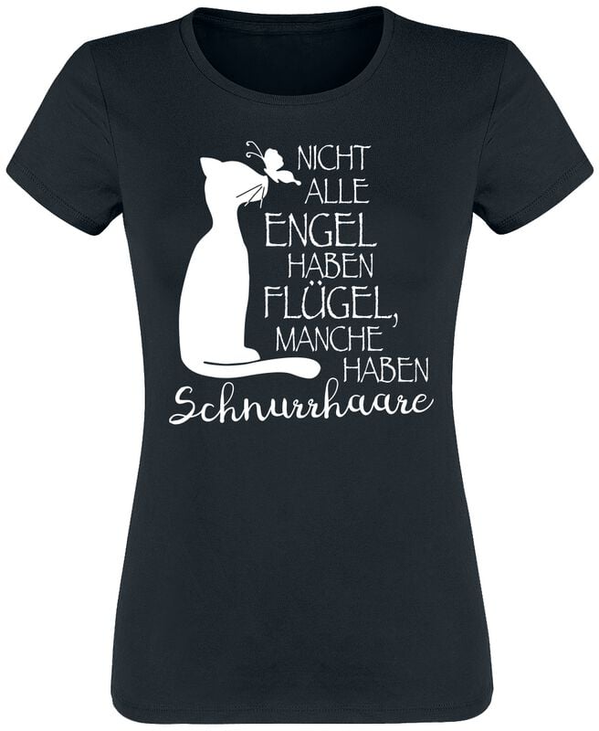 4068143346962 - Nicht alle Engel haben Flügel T-Shirt schwarz in L