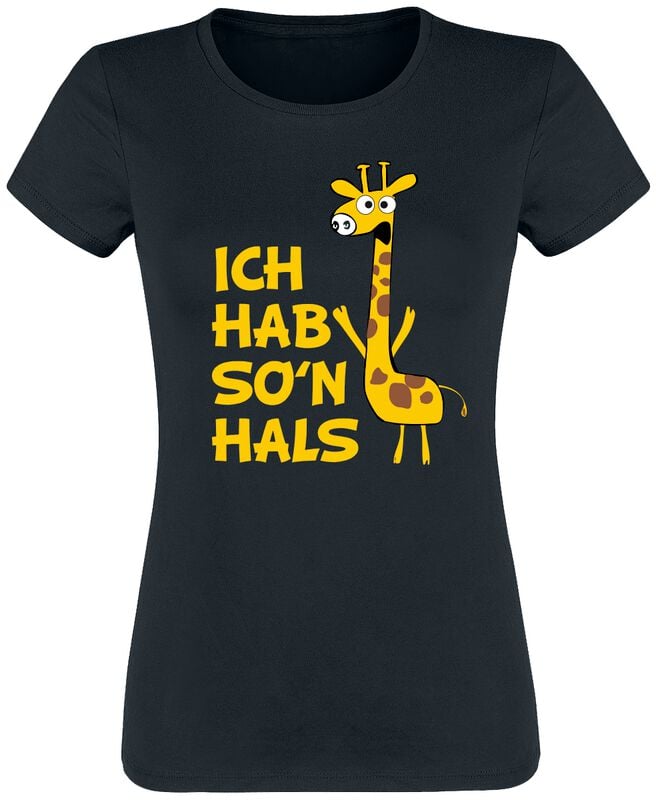 4068143346993 - Ich hab so`n Hals T-Shirt schwarz in S