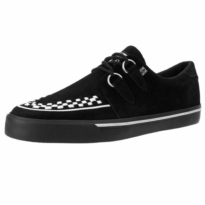 4068143357111 - A9182 - Creeper Sneaker Classic Black White Sneaker schwarz weiß in EU43