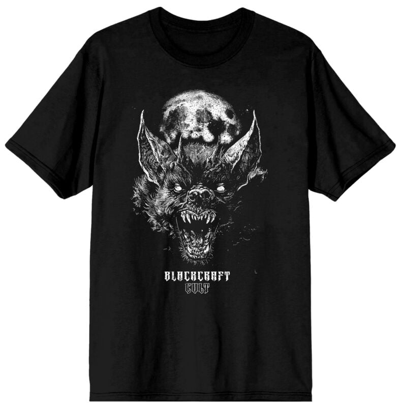 4068143359498 - Bat Face Tee T-Shirt schwarz in XXL