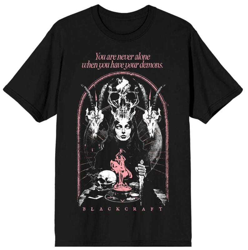 4068143359740 - Never Alone Tee T-Shirt schwarz in M 4068143359740 - Never Alone Tee T-Shirt schwarz in M