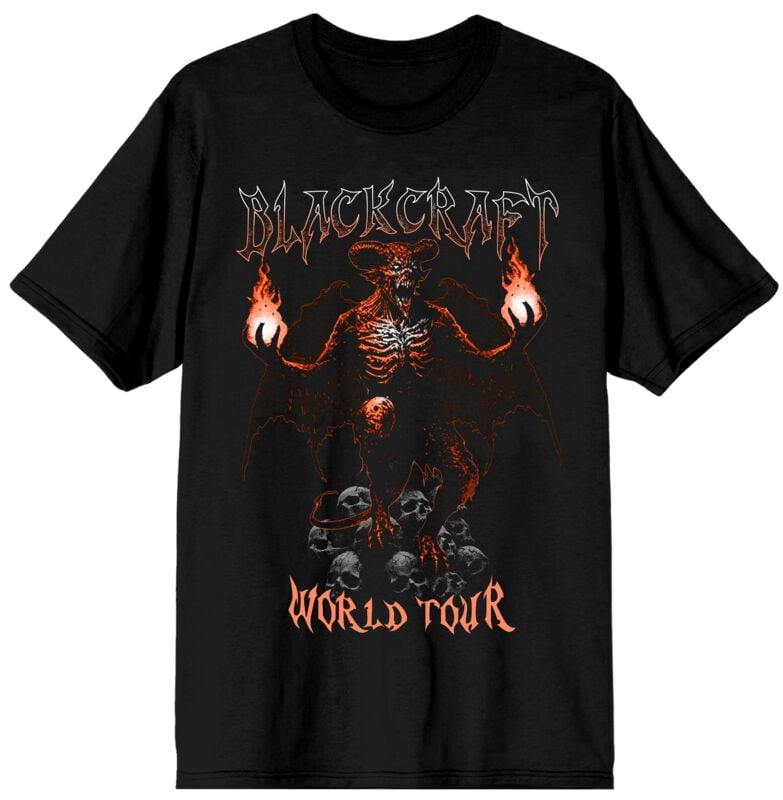 4068143360036 - Sold Out World Tour FB Boxy Pigment Tee T-Shirt schwarz in XXL