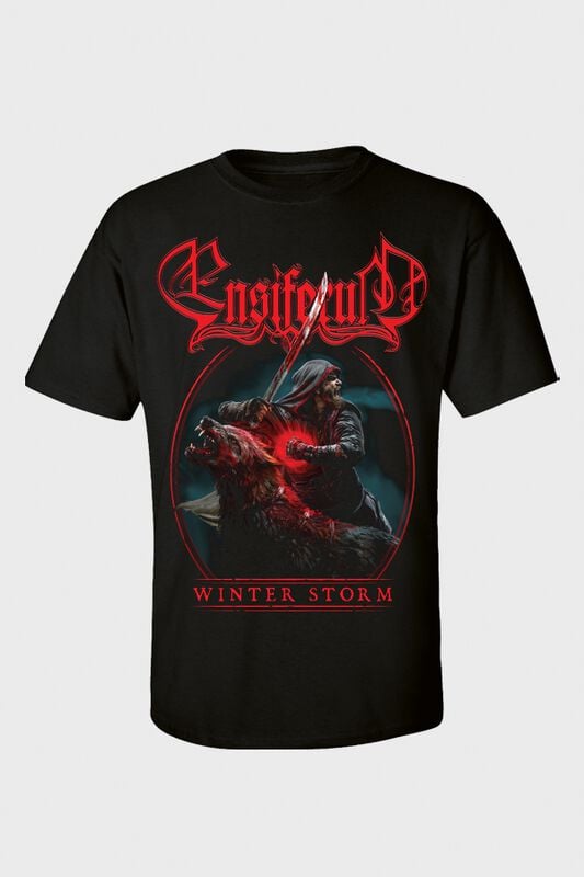 4068143360432 - Winter storm T-Shirt schwarz in L