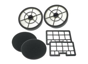 4068177006948 - Trade-shop - 2x Filter-Set (HEPA-Filter + Schaumstoff-Filter + Abluftfilter) kompatibel mit Privileg kompatibel mit Hanseatic Bodenstaubsauger