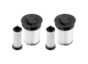 4068177098530 - Trade-shop - 4in1 Set HEPA-Filter Staubsaugerfilter Innenfilter kompatibel mit Miele Triflex HX2 HX2 Pro HX2 Racer HX2 Sprinter HX2 Cat & Dog