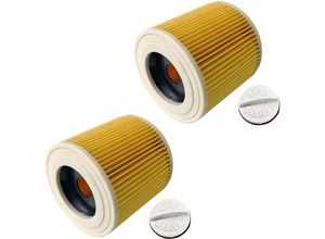 4068177107171 - Trade-shop - Patronen-Filter für Kärcher Dewalt Hoover Staubsauger ersetzt Kärcher 6414-5470 6414-5520 6414-7720 9755-2600 - 2 Stück