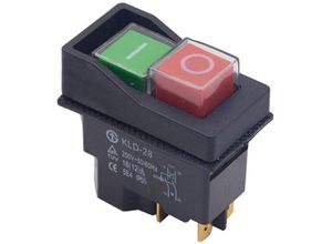 4068177181102 - Trade-shop - Ein Aus-Schalter Hauptschalter Geräteschalter 16A 230V IP55 4 Pins für Holzbearbeitungsmaschinen Metallbearbeitungsmaschinen wie 4068177181102 - Trade-shop - Ein Aus-Schalter Hauptschalter Geräteschalter 16A 230V IP55 4 Pins für Holzbearbeitungsmaschinen Metallbearbeitungsmaschinen wie