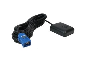 4068177189245 - Trade-shop - Externe aktive GPS-Antenne mit Fakra-Anschluss Stecker 5 Meter Kabel Adapter Magnetfuß Magnetisch für die Innenmontage