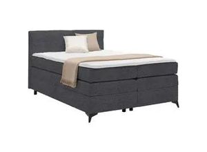 4068181700818 - Boxspringbett Bari in Anthrazit ca 140x200cm