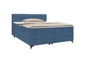 4068181700900 - Boxspringbett Bari in Blau ca 160x200cm