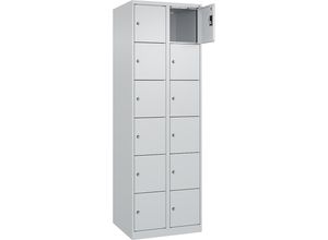 4068192003649 - 6er-Schließfachschrank Evolo PLUS - kaiserkraft