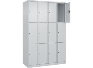 4068192008057 - 3er-Schließfachschrank Evolo PLUS - kaiserkraft