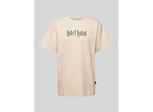 4068197116757 - T-Shirt mit Label-Print Modell Signature