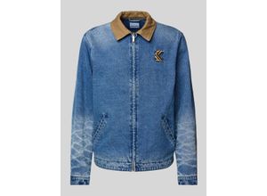 4068197269385 - Jeansjacke mit Logo-Stitching