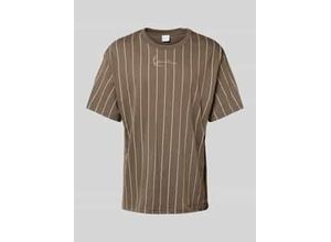 4068197562516 - T-Shirt mit Label-Stitching