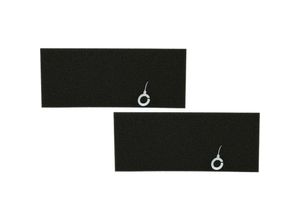 4068201271830 - 2x Staubsaugerfilter kompatibel mit Bosch gl 40 bagless BSGL42080 Staubsauger - Schaumstofffilter - Vhbw