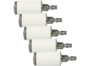 4068201285707 - Vhbw - 5x Kraftstofffilter Ersatz für 530095649 530026931 530095646 530047004 für Gartengeräte zB Motorsäge Motorsense