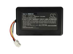 4068201287367 - 1x Akku kompatibel mit Samsung Powerbot VR20J9250UC EN VR20J9250UK SA VR1AM7040WG AA Staubsauger (6000 mAh 216 v Li-Ion) - Vhbw