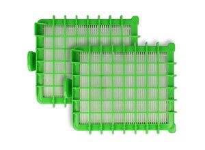 4068201288449 - Filterset 2x Staubsaugerfilter kompatibel mit Rowenta X-Treme Power 2 Serie Eco 1000W Staubsauger - hepa Filter Allergiefilter - Vhbw