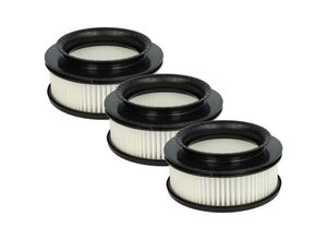 4068201318153 - vhbw 3x Vormotorfilter kompatibel mit Rowenta X-Force Flex 1460 RH9990WO Staubsauger - Motorschutzfilter Abwaschbar