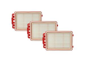 4068201322051 - Vhbw - Filterset 3x Staubsaugerfilter kompatibel mit Zanussi ZAN4100IW Staubsauger - hepa Filter Allergiefilter