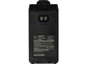 4068201340246 - Akku Ersatz für BearCom BC1000 für Funkgerät Walkie Talkie (2250 mAh 74 v Li-Ion) + Gürtelclip - Vhbw