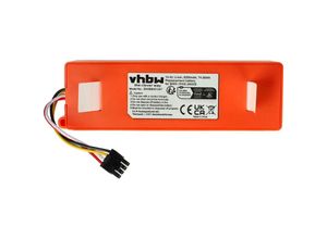 4068201340673 - Vhbw - Akku kompatibel mit Roborock S50 S51 S55 S6 T60 T65 C10 E20 E25 T4 T61RR T70 T71RR Staubsauger (5200 mAh 144 v Li-Ion)