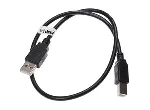 4068201342837 - Usb a auf usb b Druckerkabel Scannerkabel Adapterkabel kompatibel mit Boss Katana MK1 100 Katana MK1 50 - 05 m Schwarz - Vhbw