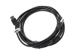 4068201342974 - Vhbw - usb a auf usb b Druckerkabel Scannerkabel Adapterkabel kompatibel mit Boss Katana MK3 100 Katana MK3 50 - 3 m Schwarz