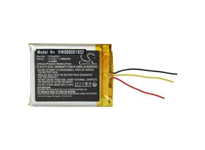 4068201357848 - Akku Ersatz für HyperX PL644050 für Wireless Headset Kopfhörer (1500 mAh 37 v Li-Polymer) - Vhbw