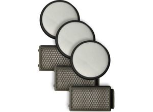 4068201378331 - Vhbw - Filter-Set kompatibel mit Tefal TW3724RA TW3731RA TW3753EA TW3786RA Staubsauger - 6x Filter (HEPA-Filter Vormotor-Filter)