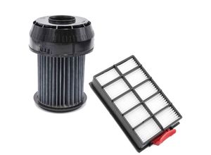 4068201382291 - Vhbw - Filter-Set kompatibel mit Bosch bgs 6-1431 (Serie 02 bis 04) 6-1430CH (Serie 02 bis 04) Staubsauger - 2x Filter (HEPA-Filter Lamellenfilter)