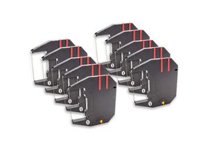 4068201386060 - Vhbw - 10x Farbband Schriftband kompatibel mit Sears 53034 53108 53041 53035 53041-550 53045 53043 Nadeldrucker Bondrucker - Schwarz