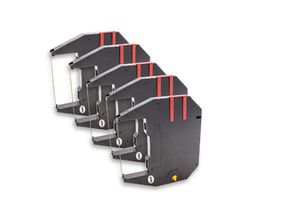 4068201386480 - Vhbw - 5x Farbband Schriftband kompatibel mit Kardex ax 280 ax 220 ax 210 ax 270 ax 260 192 ax 200 Nadeldrucker Bondrucker - Schwarz