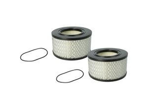 4068201403682 - Vhbw - 2x Staubsaugerfilter kompatibel mit Nilfisk Attix 33-2L ic 33-2H pc 33-01 ic 33-2L ic Mobile Staubsauger - hepa Filter Allergiefilter